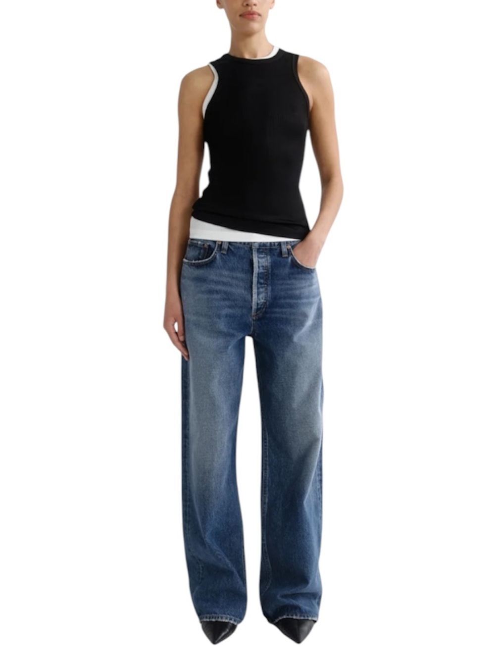 Agolde Low Slug Baggy Jeans